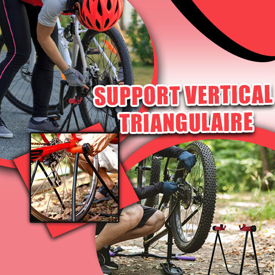 Support Vertical Triangulaire pour Vélo | VertiRack™ Velo And Go