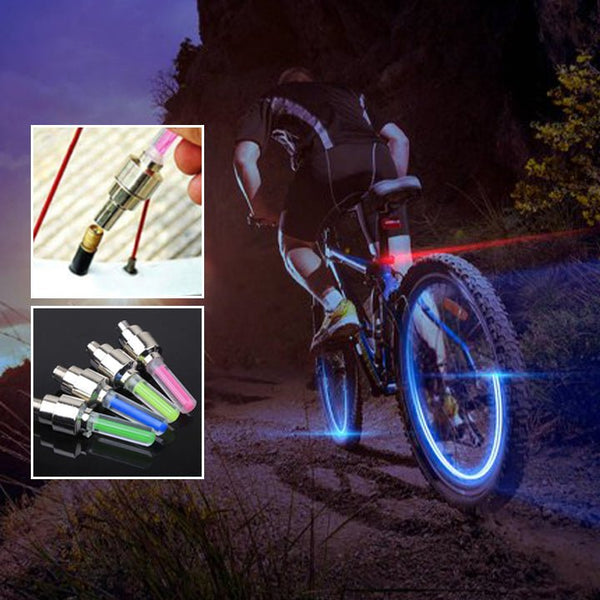 Bouchon Valve Lumineux pour Vélo | LightSeal™ - Velo And Go